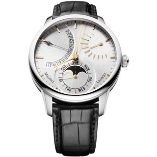 Maurice Lacroix Masterpiece Lune Retrograde Steel Watch Review-MP6528-SS001-130-001